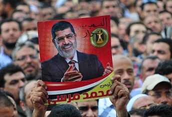 The withdrawal comes as a reaction to the constitutional declaration issued by President Mohamed Morsy on Thursday, making his decrees above judicial review. (DNE / Hassan Ibrahim)