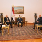 President Morsy is very optimistic that Egypt will overcome the crisis. (Photo courtesy of Presidential Palace)