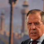 Russian Foreign Minister Sergei Lavrov speaks during a joint press conference on Oct. 4, 2012. (AAMIR QURESHI/AFP)