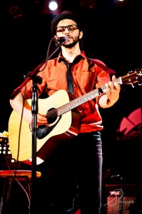 Hany Mustafa at one of his live performances Sallie Pisch