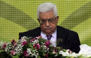 Mahmud Abbas at a meeting in Ramallah on December 26, 2012. (Photo by AFP, Abbas Momani)