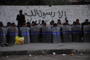 Reinforcements from the Central Security Forces were assigned to secure the station amid fears of escalating violence. (file photo) (DNE/ Hassan Ibrahim)