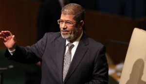 President Mohamed Morsi met with ministers on Sunday to discuss how the government should provide basic needs such as electricity, water, gasoline and food commodities to its citizens. (AFP  FILE PHOTO)