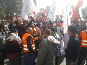 Strong Egypt Party marches from Istiqama mosque to Tahrir