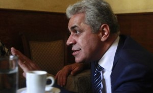 Former presidential candidate and Al-Tayar Al-Sha'aby leader Hamdeen Sabahy  (AFP/File Photo)