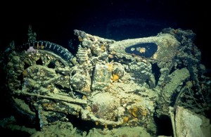 Motorcycle on the Thistlegorm RedSea Images