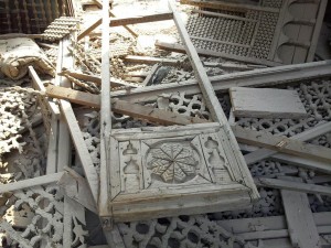The dilapidated mansion has suffered looting and destruction to its outer structure despite being handled by the Supreme Council of Antiquities. Courtesy of Ahmed El-Bendary