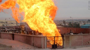 Unidentifiable gunmen bombed early Tuesday a natural gas pipeline that led to an industrial zone south of Al-Arish, in Egypt’s troubled Sinai Peninsula. (AFP File Photo)