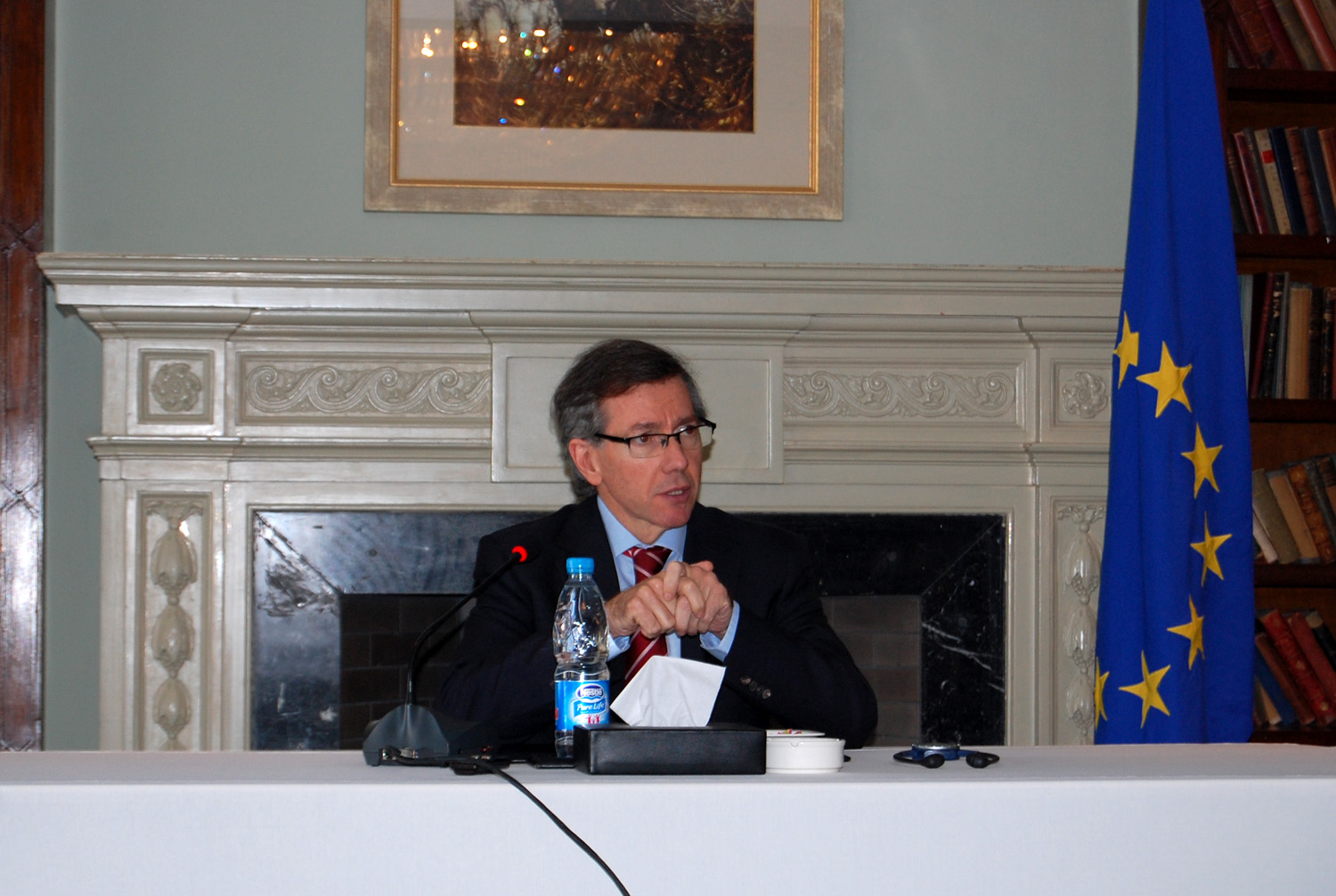 Bernardino Leon, EU special envoy for the Southern Mediterranean region (Joel Gulhane)