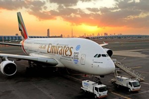 Plane with advertisement for Dubai’s candidacyCourtesy of Expo Dubai Blogspot