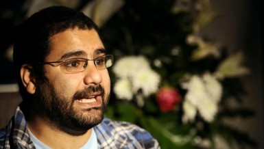 Activist Alaa Abdel Fatah (AFP File Photo)