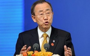 United Nations Secretary General Ban Ki-moon ( Photo - AFP)