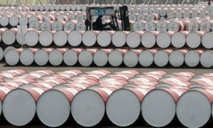 Crude oil stored in an industrial depot AFP Photo / Adek Berry