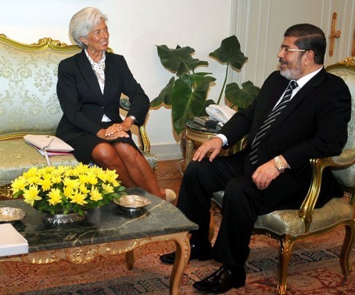Morsi described IMF as a “testament to how capable Egypt is in transitioning economically, rather than a funding opportunity”. (AFP Photo /Egyptian Presidency)