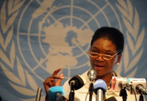 Valerie Amos described the situation in the war-torn country as "devastating." Photo:Valerie Amos , the UN Under-Secretary-General for Humanitarian Affairs and Emergency Relief Coordinator (AFP\Photo) 