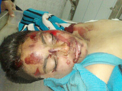 Mahmoud Al-Qot, teenager who died on Friday clashes in Mahalla. By: Mahmoud Haroon