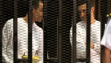 The Egyptian and Saudi businessmen were subject to travel bans after being implicated in the sale of the Al Watany Bank of Egypt, in which former President Hosni Mubarak’s sons, Alaa and Gamal , and five others, are on trial (Photo By: Mohamed Omar) 