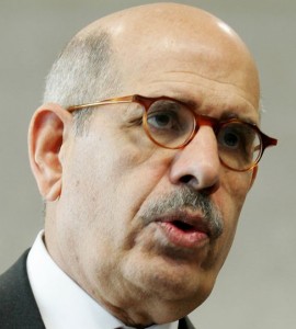 National Salvation Front (NSF) leader Mohamed ElBaradei accused the Muslim Brotherhood of eliminating other political powers in Egypt from the decision making process. (AFP Photo)