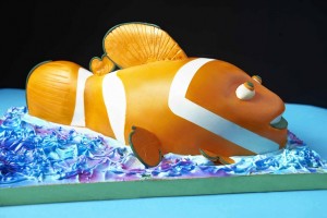 A Nemo 3-D cake
