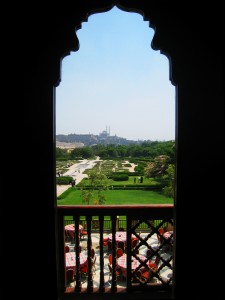 View of the Citadel from Al-Azhar Park Haddara