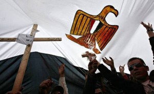 The detainees are suspected of trying to convert Muslims after being found with Bibles, images of Christ, and the late Pope Shenuda of Egypt's Coptic Christians. (AFP Photo)