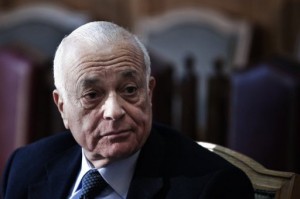 Arab League Secretary General Nabil El-Araby  (AFP Photo)