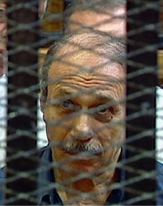 The Giza Criminal Court found El-Adly guilty of profiteering and money laundering in May 2011 (AFP Photo \Egyptian TV)