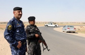 Iraqi soldiers guard the Iraq-Syria border point (File Photo/AFP)