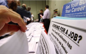 The unemployment rate has increased to 12.7% in 2012, up from 12% in 2011, and 9% in 2010 (AFP Photo)
