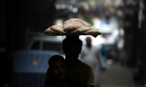 Subsidies, grants and social benefits, including funds allocated for the staple bread, accounted for EGP 205.5bn of budget expenditure (AFP Photo / Mahmud Hams) 