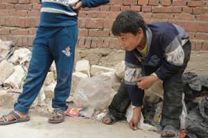 In 1999 the Egyptian government stated the official number of street children was 17,228. Twelve years later the government estimated the number of street children to exceed three million (Photo By Emily Crane) 