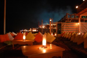 Dahab in the evening provides a calm and relaxing place to unwind (Photo by: Joel Gulhane)