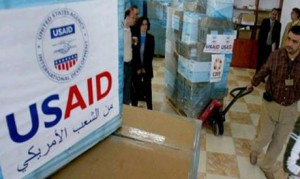 The agreement, initially signed on 17 March, stipulated that the United States Agency for International Development (USAID) provide Egypt with $190m of the $450m of aid it is expected to receive from the United States (AFP Photo) 