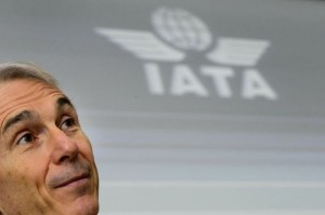 Tony Tyler (above), general director and CEO of the IATA, said that the market’s performance during February 2013 was good news for the sector, and that overall demand for air travel continued to rise (AFP Photo/Fabrice Coffrini) 