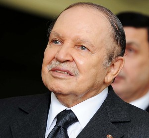 Bouteflika was in a Paris hospital for examinations on April 28, 2013 after suffering a mini-stroke, but is reportedly not experiencing any lasting effects from his latest health scare. (AFP Photo)