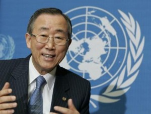 The United Nations Secretary General Ban Ki Moon (AFP File Photo)