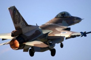 An Israel F-16 warplane takes off from an undisclosed airport on April 26, 2005 (IDF/AFP/File) 