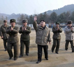 This picture, released by North Korea's official news agency on January 19, 2012, shows North Korean leader Kim Jong Un (KCNA/AFP/File) 