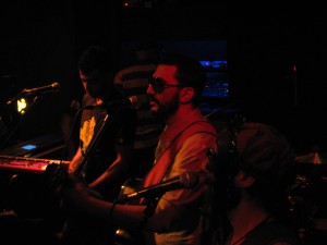 The Jordanian band Autostrad performs in Cairo Jazz Club during the El Fusion series