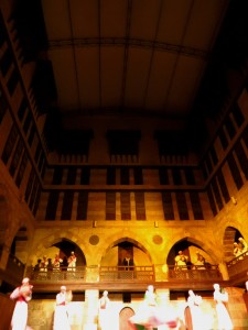 Wekalet El-Ghoury was originally built as a hotel and features a large courtyard where performances take place (Photo by: Thoraia Abou Bakr)