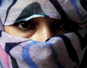A former Afghan prisoner poses for a photograph at a shelter for women in Kabul, on October 12, 2011 (AFP/File, Adek Berry) 