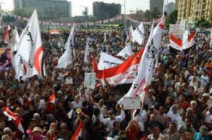 Protesters converged in Tahrir Square demanding early presidential elections (Photo by Ahmed Almalky/DNE)