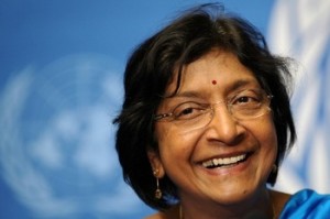 United Nations (UN) High Commissioner for Human Rights Navi Pillay  (AFP Photo)