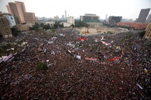 Since the outbreak of the 25 January Revolution that demanded the end of police brutality, the Ministry of Interior played a crucial role in the development of Egypt’s political scene.  (AFP File Photo of the 25 Jan 2011 protests)
